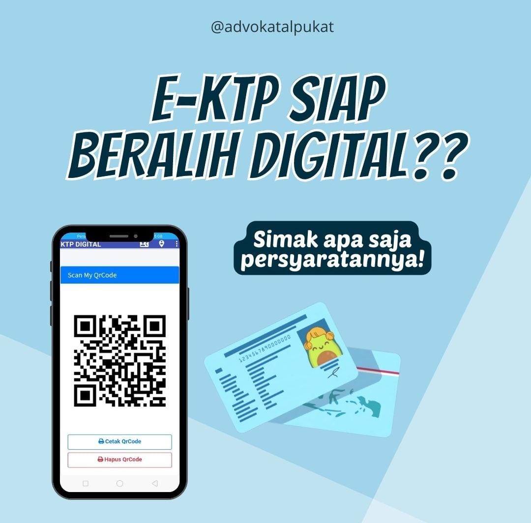 KTP Digital Akan Gantikan E KTP Begini Cara Membuatnya Radar