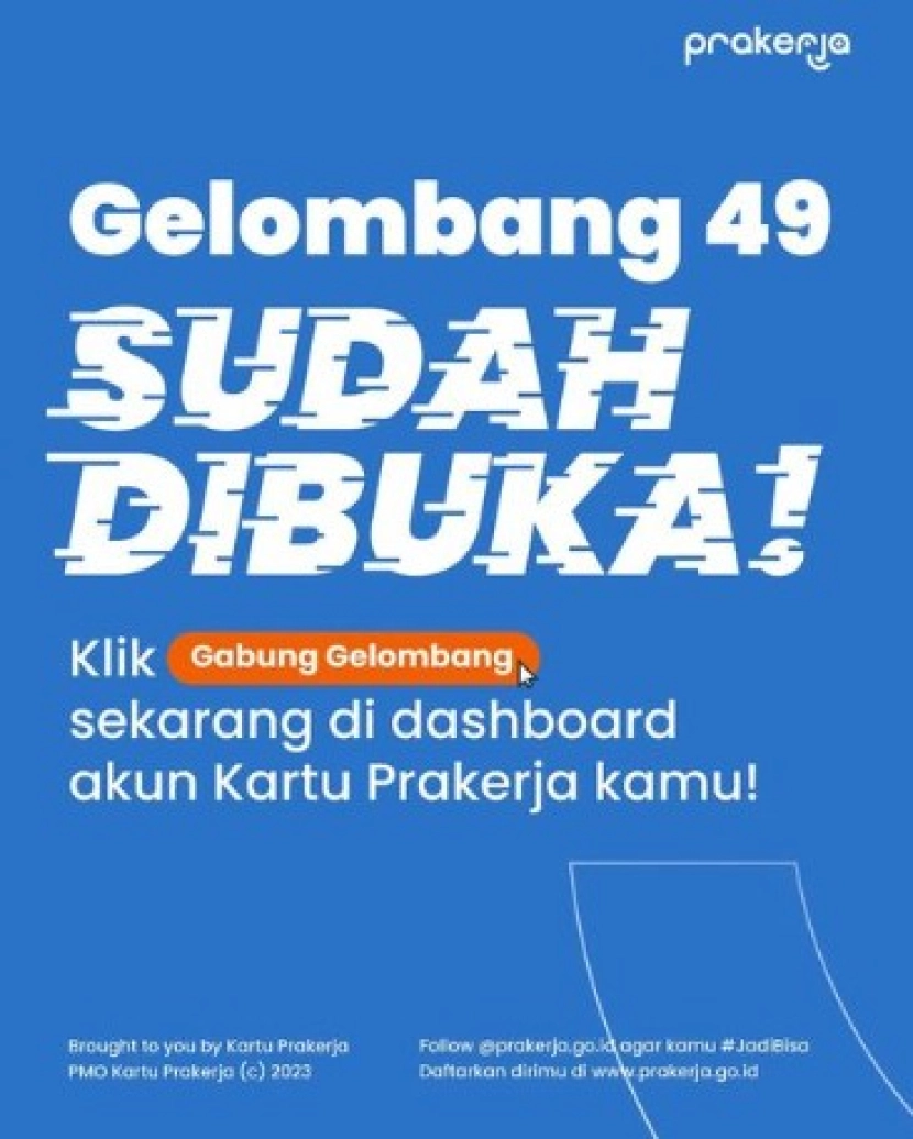 Jangan Sampai Kelewat Begini Cara Mendaftar Kartu Prakerja Gelombang