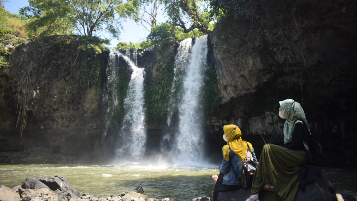 Pemalang Punya Curug Kembar Cantik di Lereng Gunung Slamet Loh