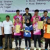 Raih Juara Umum Praporprov, Tim Bulutangkis Kota Pekalongan Lolos ke Porprov 2023