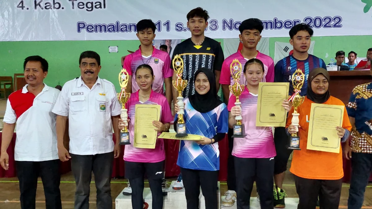 Raih Juara Umum Praporprov, Tim Bulutangkis Kota Pekalongan Lolos ke Porprov 2023