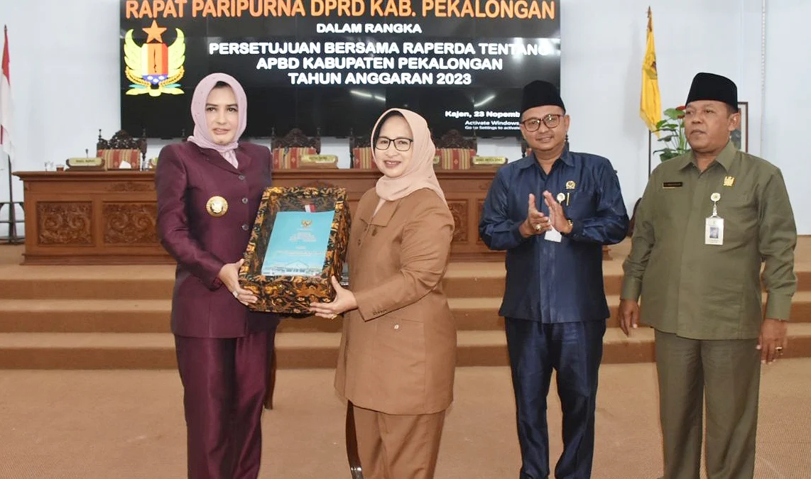 Raperda APBD Kabupaten Pekalongan Tahun 2023 Disetujui