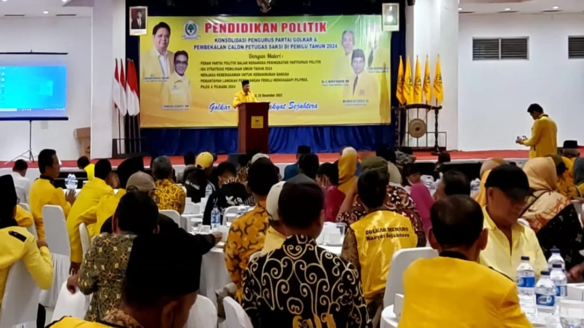 Elemen Partai Golkar Diinstruksikan Konsolidasi