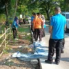 Akhir Pekan, Tiga Pilar Pucuk Bersih-Bersih Jalan