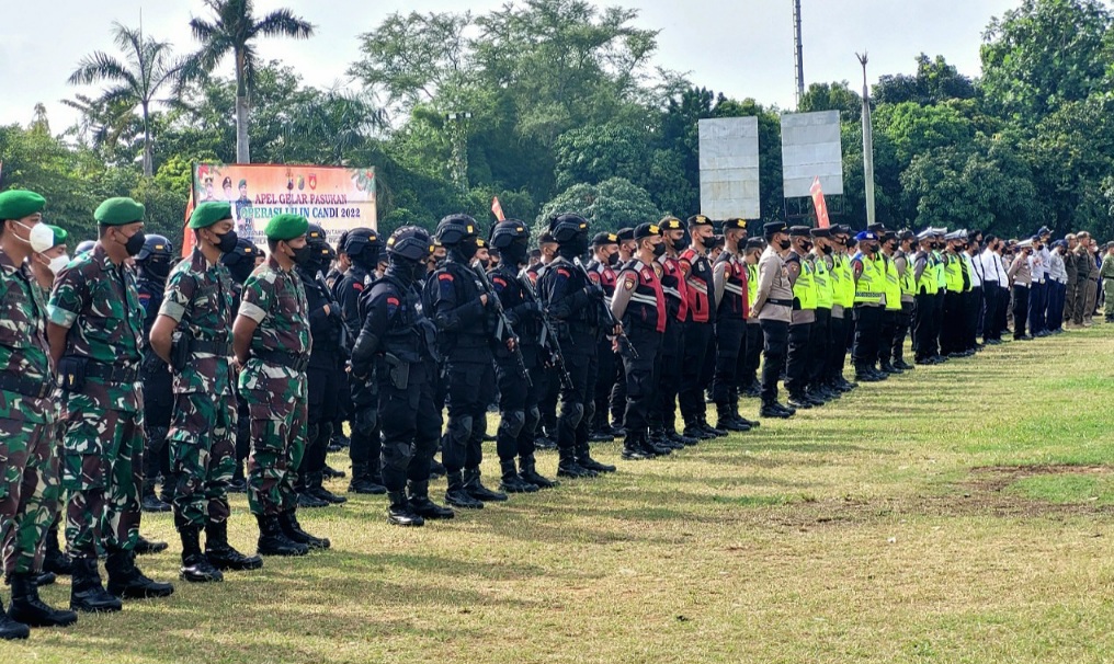 Sebanyak 525 personel gabungan siap mengamankan Nataru 2022 di Kota Pekalongan