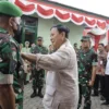 Pangdam V/Brawijaya Mendampingi Menteri Pertahanan RI Kunker ke Koramil 14/0818 Turen