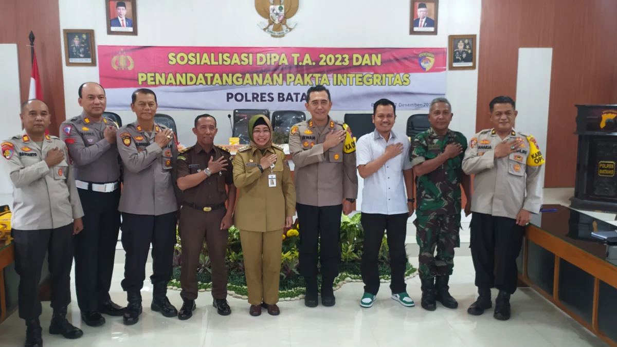 Naik Tipis, DIPA Polres Batang Tahun 2023 jadi Rp 64,5 Miliar