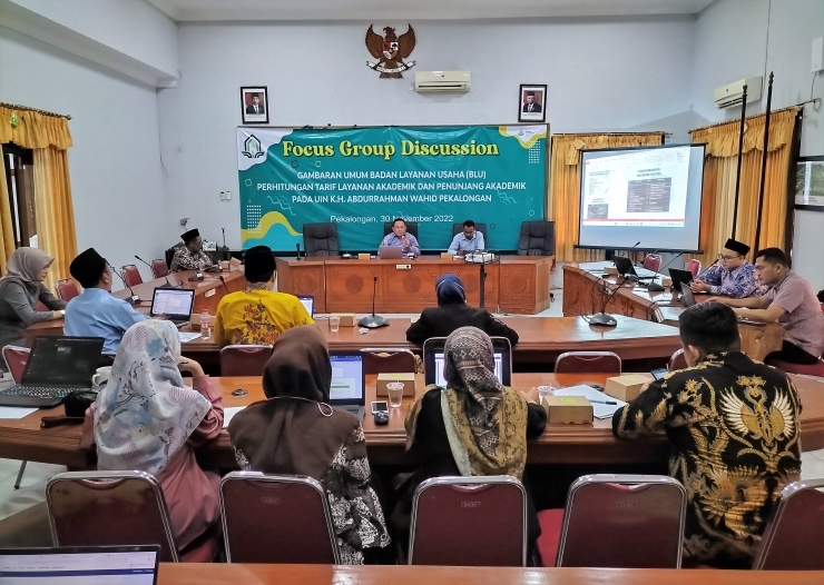 UIN Gus Dur Adakan FGD Bahas Skema BLU dan Tarif Layanan