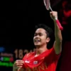 Duel Sesama Indonesia, Ginting Kalahkan Jonathan di BWF Tour Finals 2022