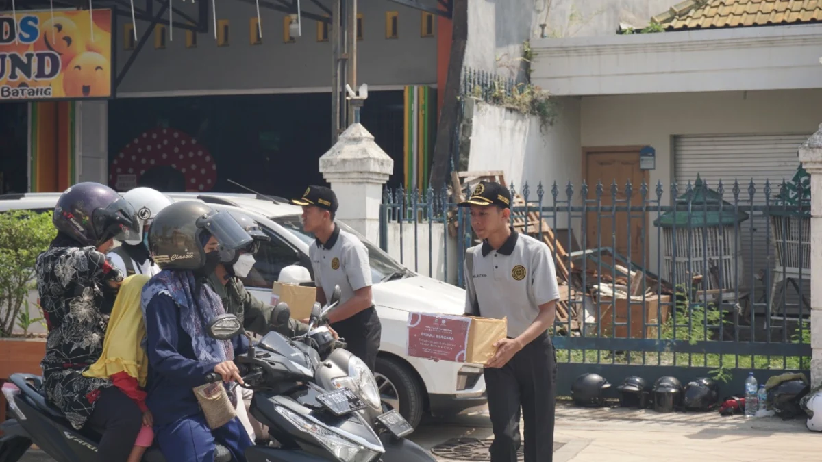 Peduli Gempa Cianjur, PPI Kabupaten Batang Himpun Donasi di 11 Titik