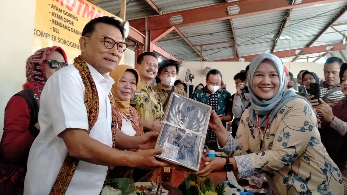 Moeldoko Akan Bantu Percepatan Pembangunan Pasar Banjarsari