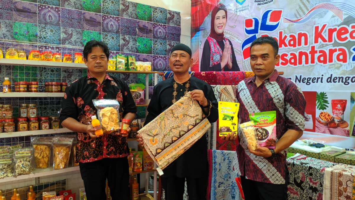 Wah, Aneka Produk Kreatif Luar Daerah Bisa Dinikmati