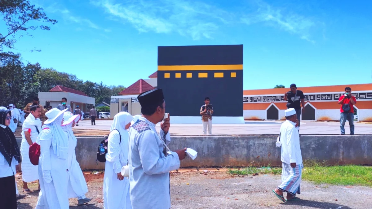 Islamic Center Batang yang ada di Banyuputih sudah digunakan untuk kegiatan manasik haji. (Radar Pekalongan/Novia Rochmawati)