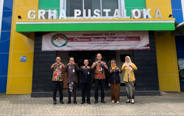 Perkuat Kegiatan Kearsipan, BNNK Batang Teken Kerjasama dengan Disperpuska Batang