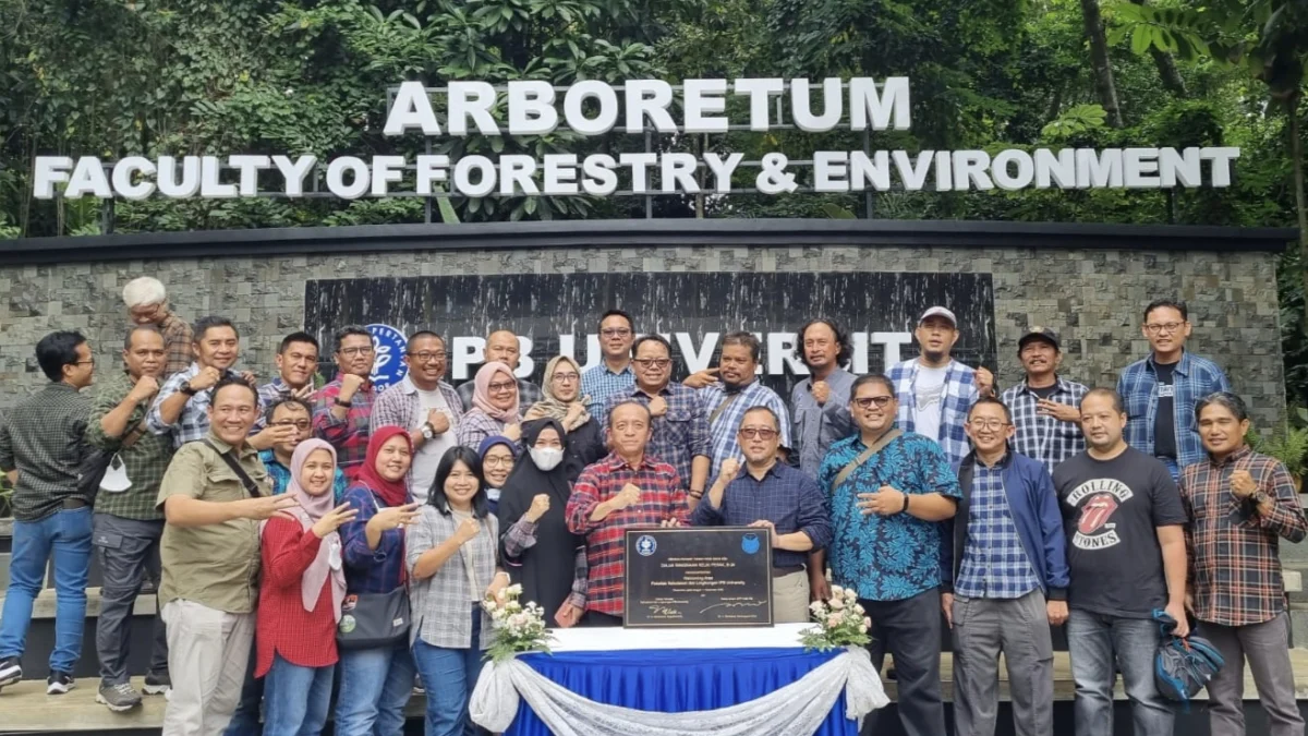 Liliwetan E 2022, Alumni Fahutan IPB Perkuat Korsa dan Kesejahteraan Alumni