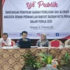 Uji Publik Mulus, Rancangan Dapil dan Jumlah Kursi DPRD Kota Pekalongan di Pemilu 2024 Tak Berubah