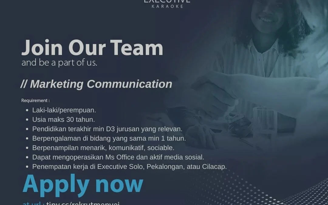 Loker Executive Karaoke (Tangkapan Layar Instagram.com/lokerpekalongan)