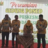 Tingkatkan Pelayanan Kesehatan, Bupati Resmikan Gedung Poned Puskesmas Kandangserang