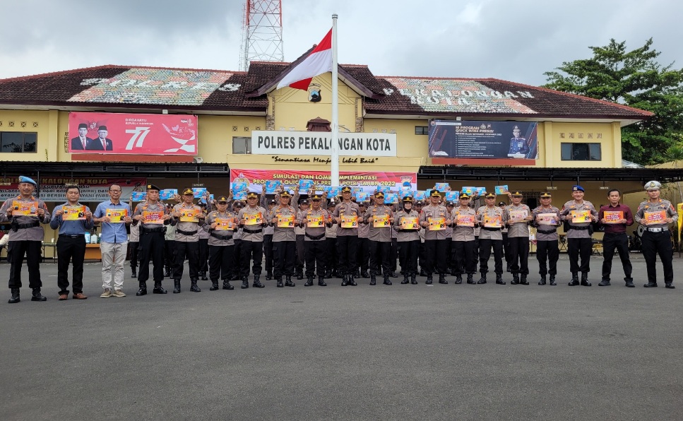 Polres Pekalongan Kota Launching Call Center 110, Nomor Kapolres, Kapolsek, hingga Bhabinkamtibmas