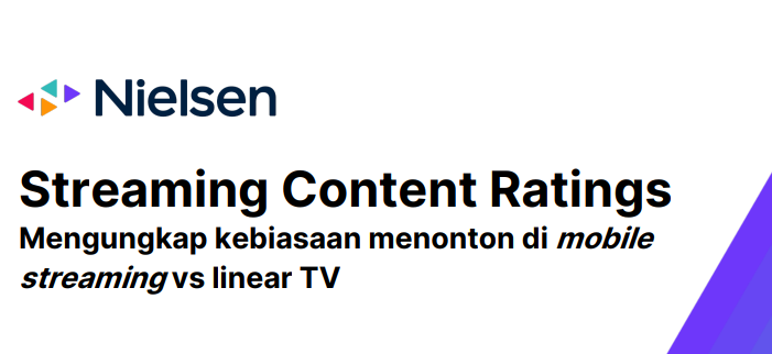 Nielsen meluncurkan Streaming Content Ratings untuk pengukuran lintas media di Indonesia