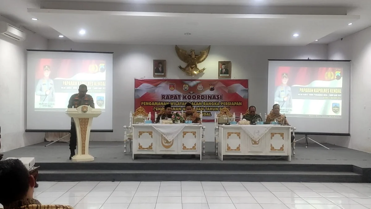 Pastikan Nataru 2022-2023 di Kabupaten Kendal Berlangsung Aman dan Kondusif