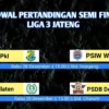 Main Besok, Ini Jadwal Persip Pekalongan di Babak Semifinal Liga 3 Jateng