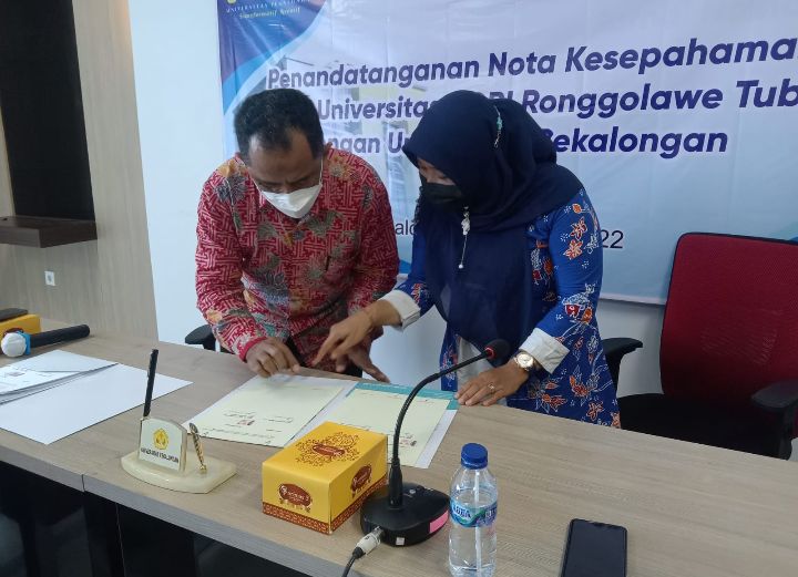 Fakultas Perikanan Unikal Teken MOU Bersama Universitas PGRI Ronggolawe Tuban