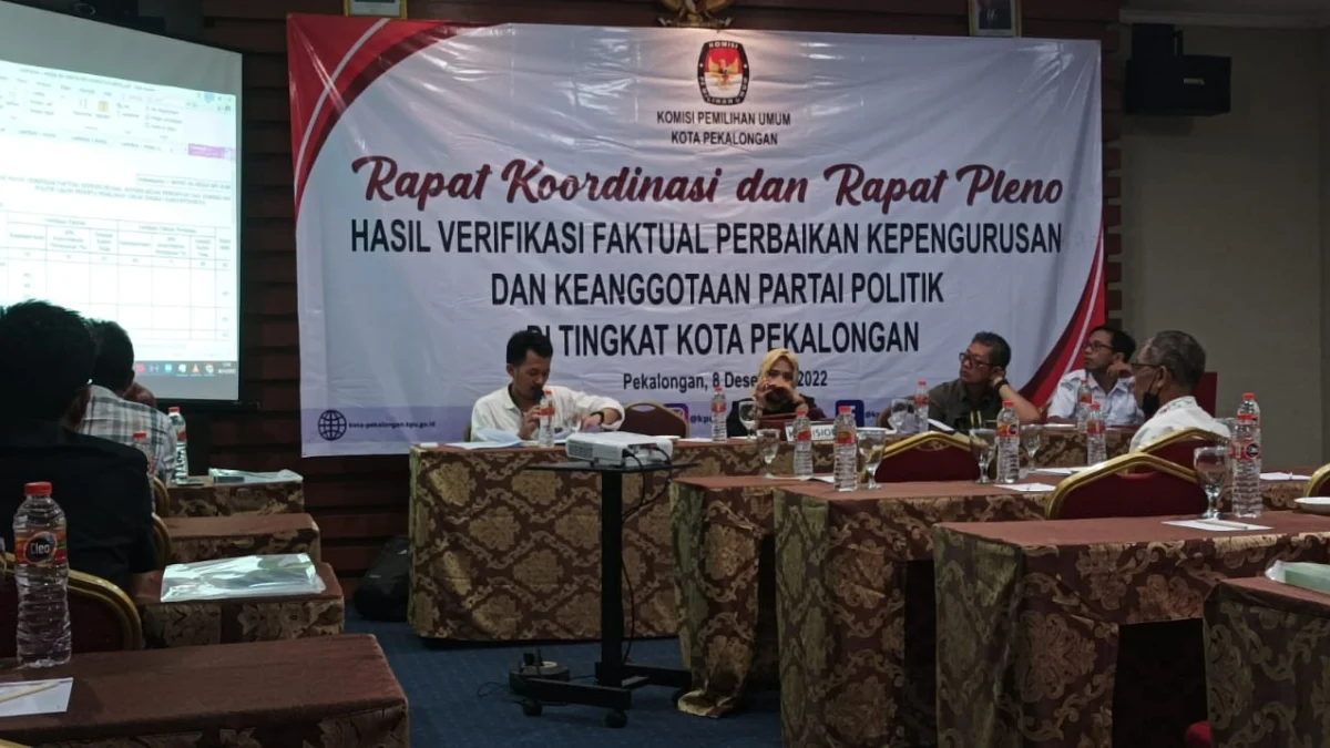 KPU Umumkan Hasil Verifikasi Faktual Perbaikan Enam Parpol, Ini Hasilnya