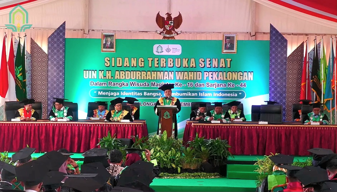 UIN Gus Dur Catat Rekor Jumlah Wisudawan pada Wisuda Magister ke-16 dan Sarjana ke-44 tahun 2022.