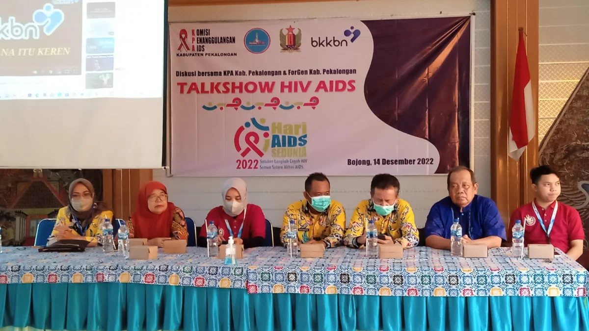 Bunda Genre Kabupaten Pekalongan Buka Talkshow HIV/AIDS di SMA Negeri Bojong