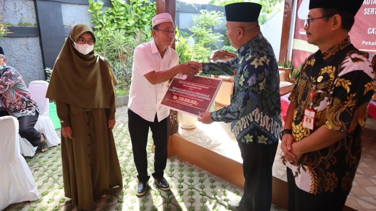 Jelang Akhir Tahun, 92 Ulama/Kyai/Ulama Terima Honorarium dan Hibah, Wawalkot Upayakan ada Tambahan Pada Tahun 2023