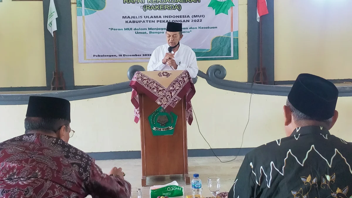 MUI Kabupaten Pekalongan Gelar Rakerda 2022