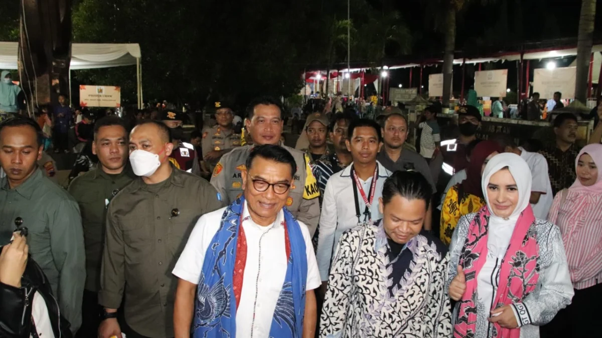 Kapolres Bersama Forkopimda Dampingi Kunjungan Kepala Staf Kepresidenan RI Jenderal TNI (Purn) Moeldoko