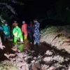 Longsor di Desa Lambur Kecamatan Kandangserang Kabupaten Pekalongan Sempat Tutup Akses Jalan Utama