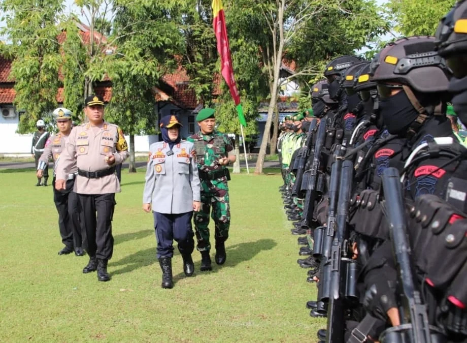 Amankan Nataru, Polres Pekalongan Siagakan 410 Personil Gabungan