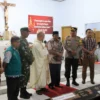 Kapolres Bersama Unsur Forkopimda Kabupaten Pekalongan Tinjau Pos Pengamanan Operasi Lilin Candi 2022