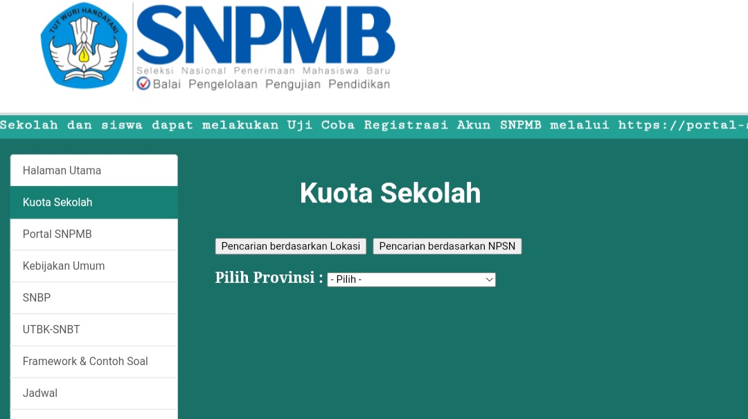 Pengumuman snbp snpmb 2023