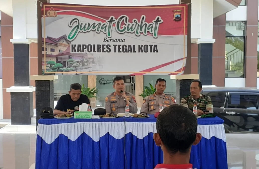 Warga Tegal Selatan Curhat ke Kapolres