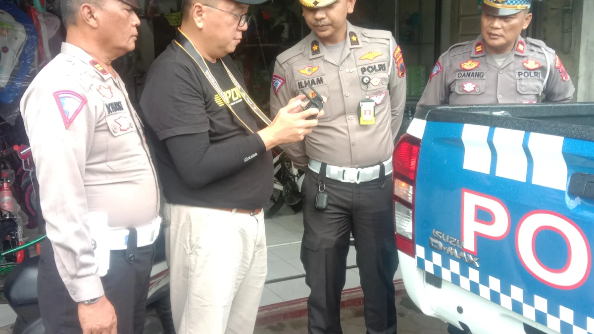 Tetap Tertib di Jalan, Pelanggaran Lalu Lintas di Batang Bakal Terekam Drone