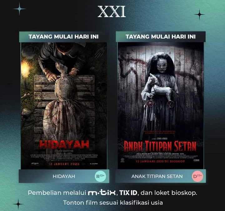 Jadwal Film Bioskop Pekalongan Hari Ini 13 Januari 2023 : Masih Dengan 3 Film Baru