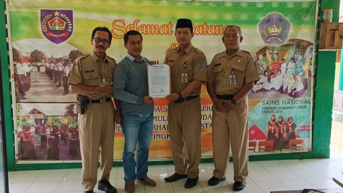 SMP Negeri 2 Slawi Gandeng Radar Tegal