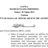 Fatwa MUI tentang Donor ASI