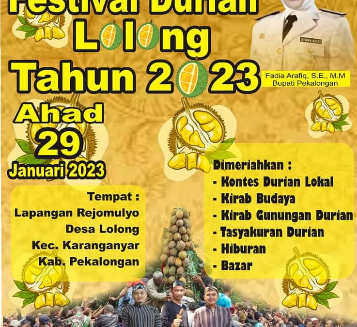 Festival durian Lolong 2023