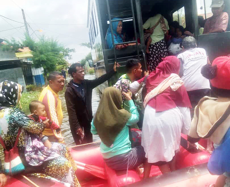 Inilah Enam Lokasi Pengungsian Banjir di Kabupaten Pekalongan