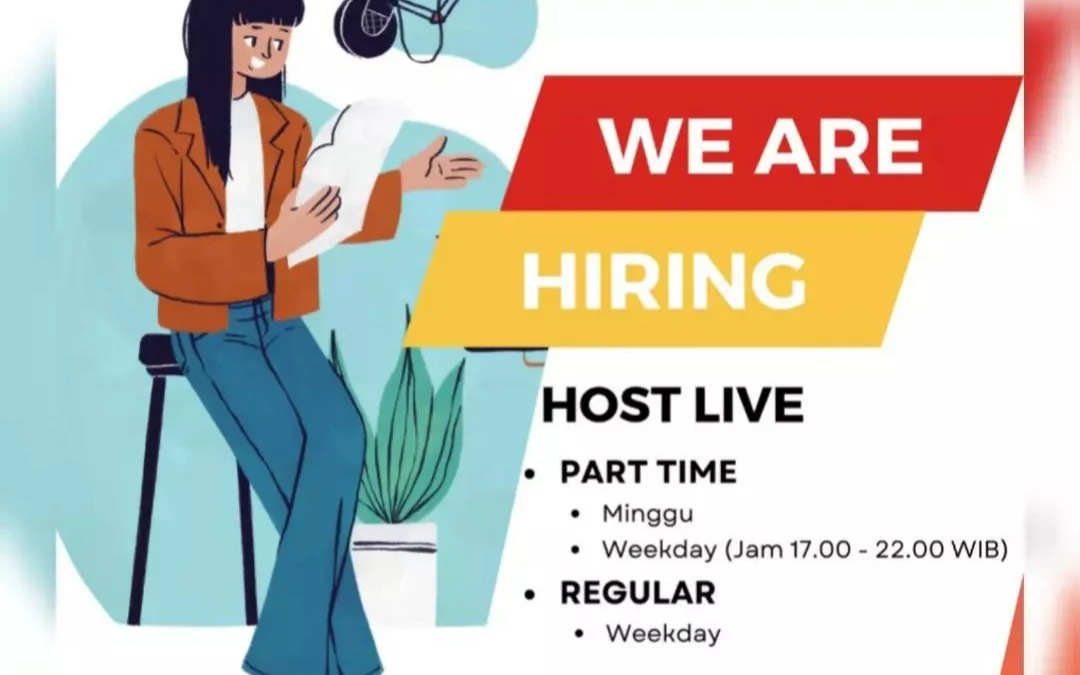 Info Lowongan Kerja Part Time Jadi Host Live, Cek Syaratnya!