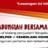 Dicari, Helper untuk Toko Bangunan Ternama Di Pekalongan!