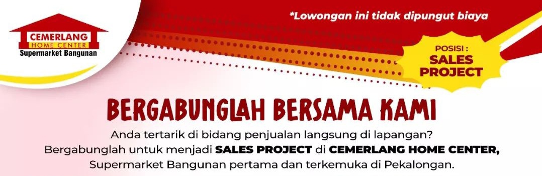 Ingin Kerja Sebagai Sales Project? Cek Lowongan Kerja ini!