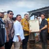 Dekranasda Kabupaten Pekalongan Salurkan Bantuan Mesin Pompa Penyedot Air Banjir