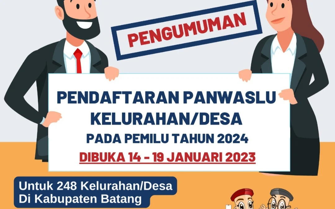 Rekrutmen Pengawas Desa Kelurahan Dibuka, Segini Gajinya!