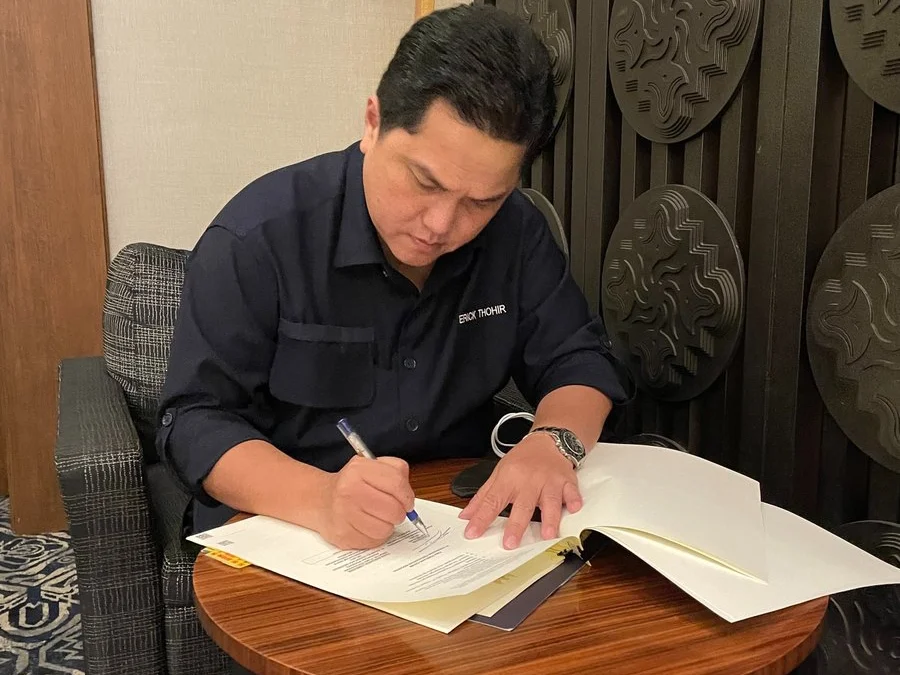 Erick Thohir Pastikan Maju sebagai Calon Ketua Umum PSSI